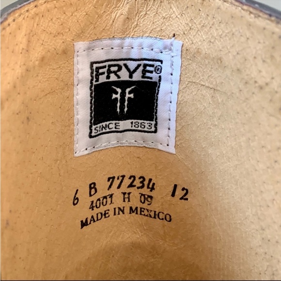 Frye- Sexy Tall dark brown boots genuine leather - Picture 6 of 10